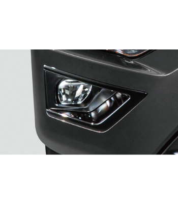 三菱純正 オプションブラックアウトフォグランプガーニッシュMZ576956K［後期型］