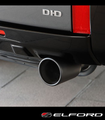 ELFORD ブラックレボルシオンマフラー［後期型］