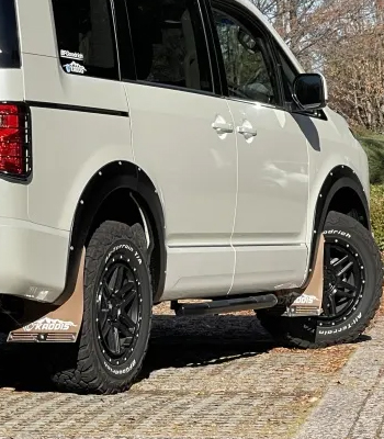 KADDIS マッドフラップ Limited Edition Colorブラウン［後期型］